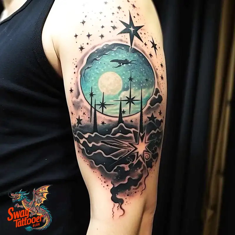 60 Star Tattoo Ideas: Celestial Designs to Illuminate Skin 6 star tattoo