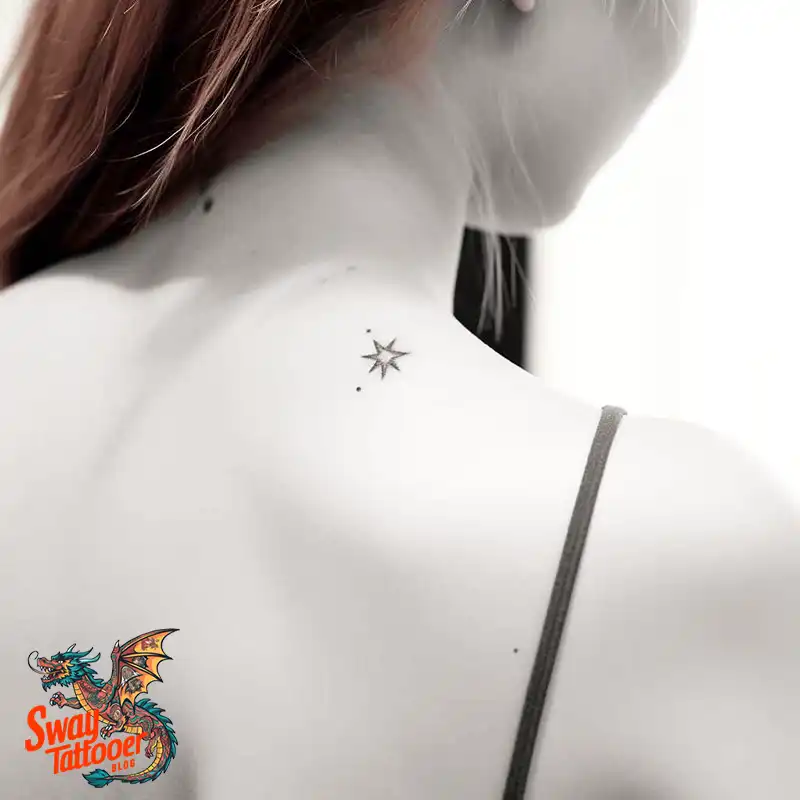 50 Shoulder Star Tattoo Designs: Style with Stellar Ink 35 Shoulder Star Tattoo