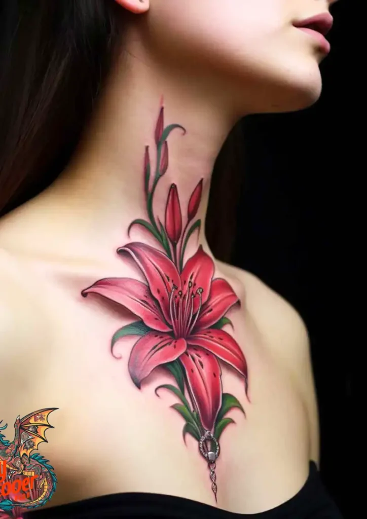 50 Stargazer Lily Tattoos: Beauty and Hidden Meanings 30 Stargazer Lily Tattoo