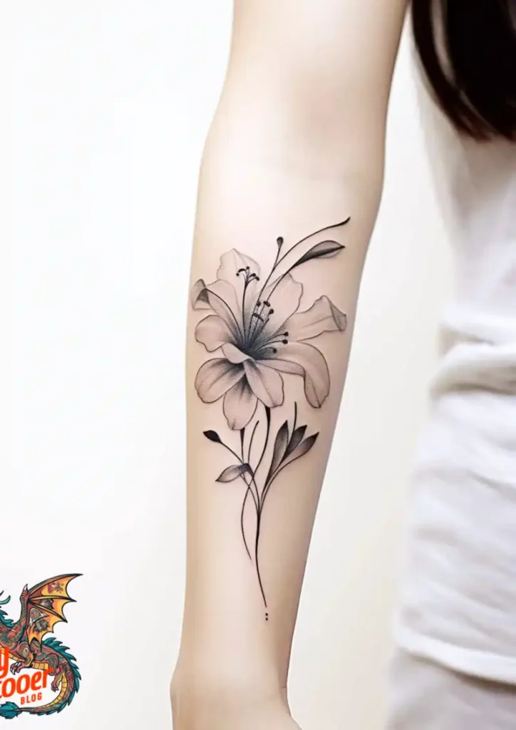 50 Stargazer Lily Tattoos: Beauty and Hidden Meanings 46 Stargazer Lily Tattoo