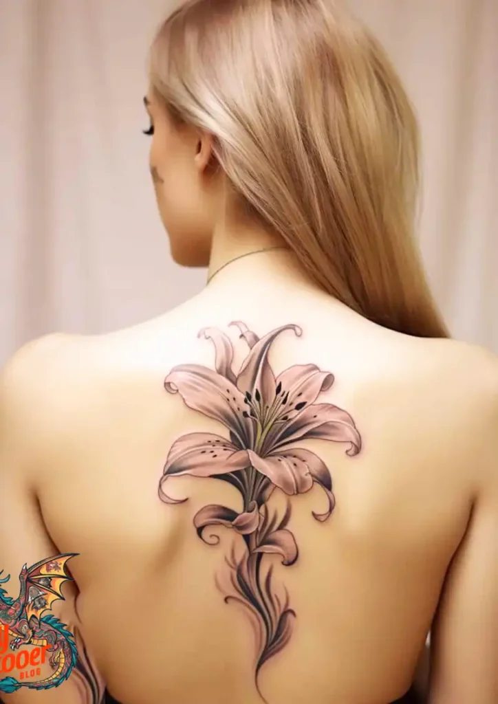 50 Stargazer Lily Tattoos: Beauty and Hidden Meanings 22 Stargazer Lily Tattoo