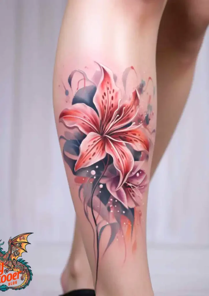 50 Stargazer Lily Tattoos: Beauty and Hidden Meanings 13 Stargazer Lily Tattoo