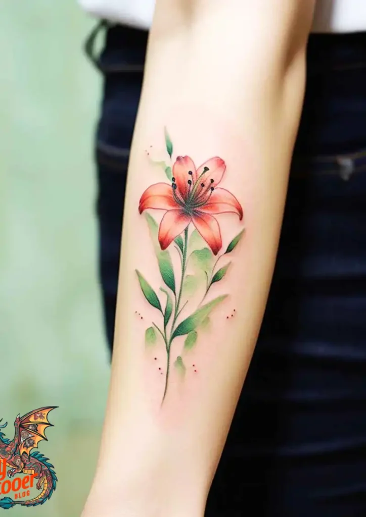 50 Stargazer Lily Tattoos: Beauty and Hidden Meanings 45 Stargazer Lily Tattoo