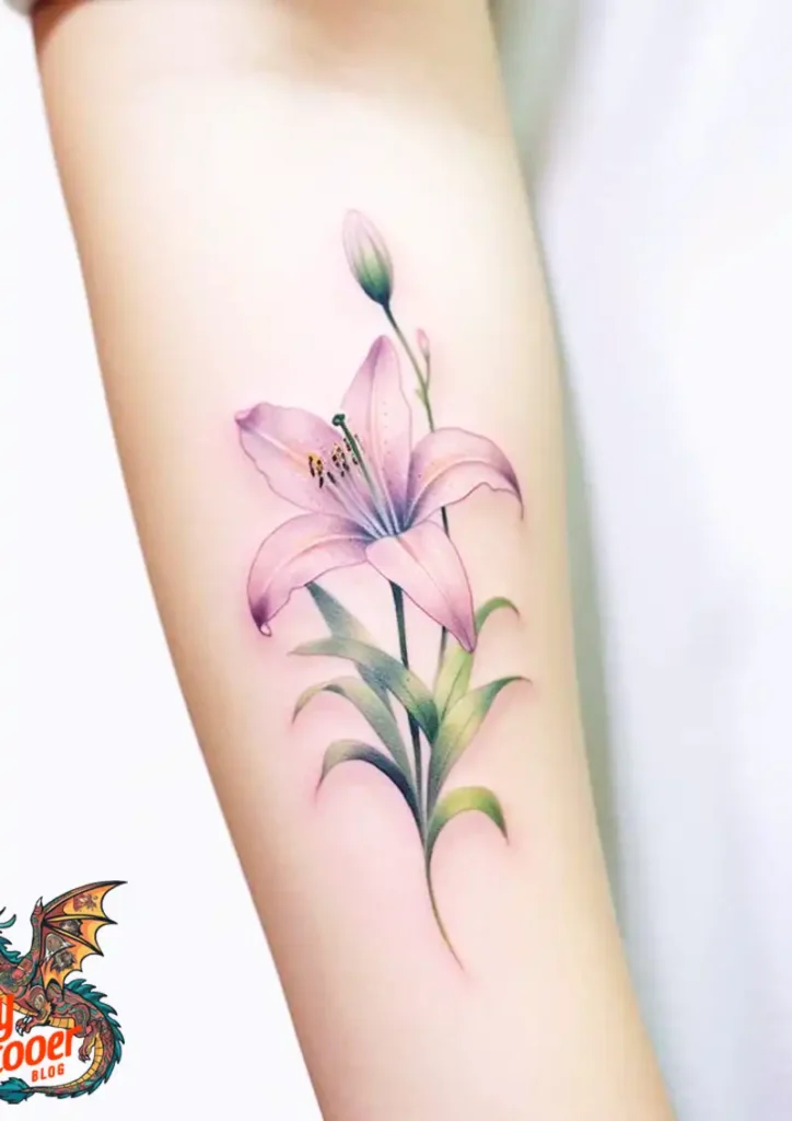 50 Stargazer Lily Tattoos: Beauty and Hidden Meanings 43 Stargazer Lily Tattoo