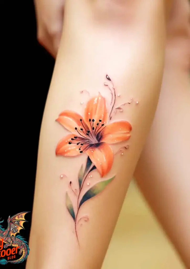 50 Stargazer Lily Tattoos: Beauty and Hidden Meanings 42 Stargazer Lily Tattoo