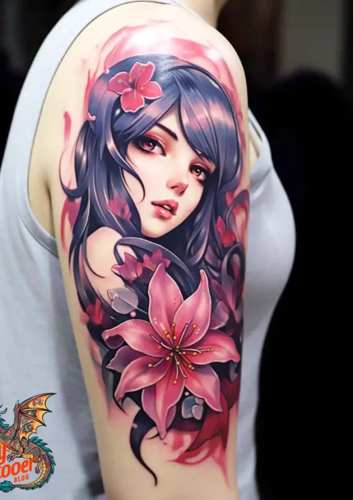 50 Stargazer Lily Tattoos: Beauty and Hidden Meanings 31 Stargazer Lily Tattoo