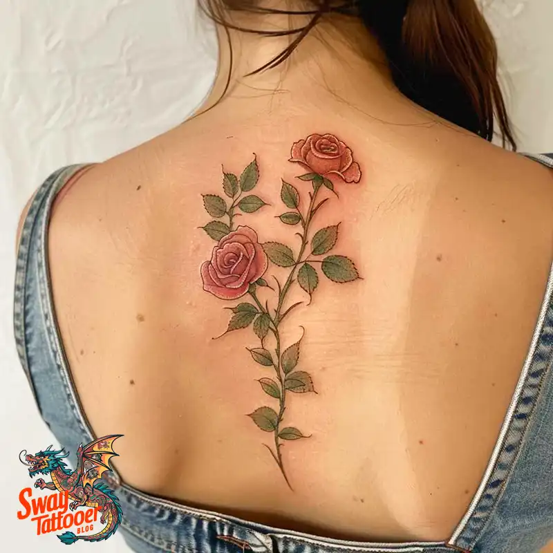 110 Two Roses Tattoo Design Ideas: Symbolism and Beauty 95 two roses tattoo