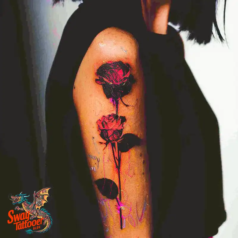 110 Two Roses Tattoo Design Ideas: Symbolism and Beauty 7 2 roses tattoo