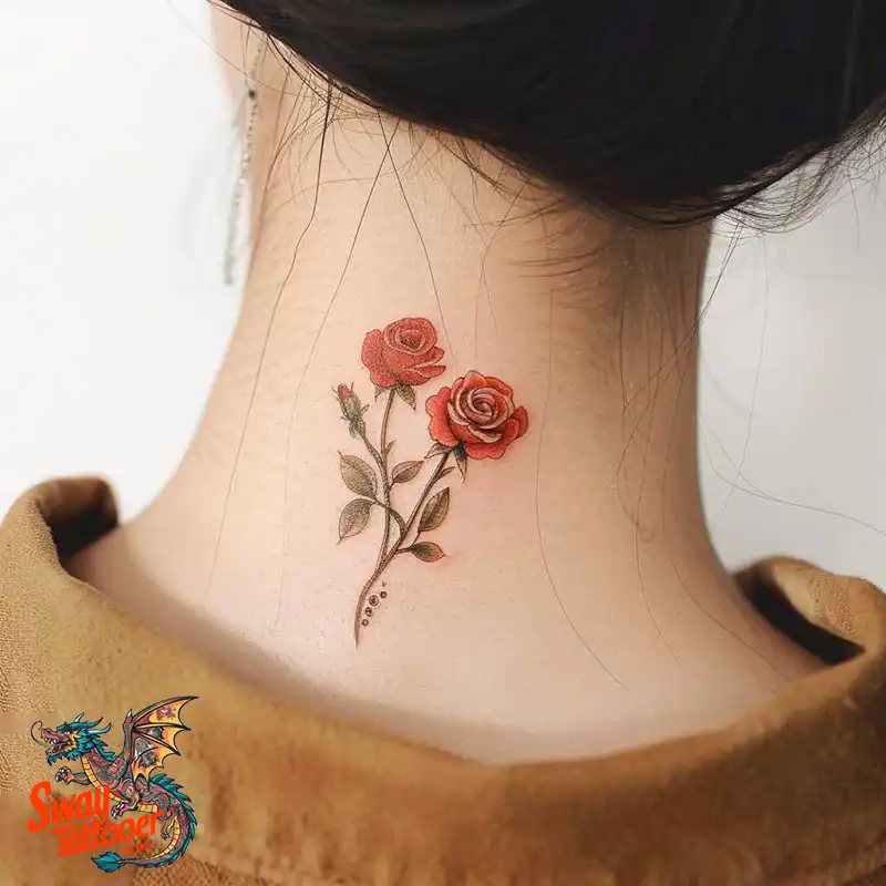 110 Two Roses Tattoo Design Ideas: Symbolism and Beauty 85 two roses tattoo