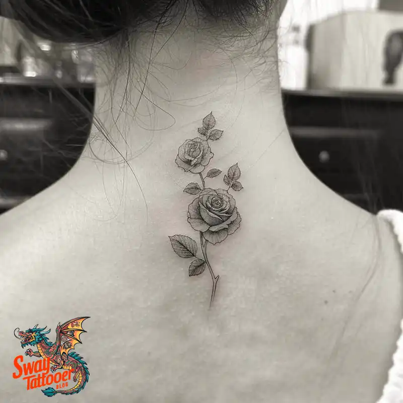 110 Two Roses Tattoo Design Ideas: Symbolism and Beauty 83 two roses tattoo