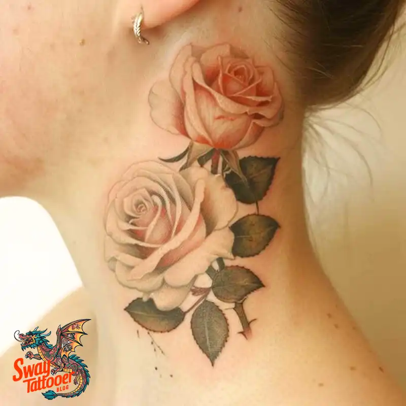 110 Two Roses Tattoo Design Ideas: Symbolism and Beauty 80 two roses tattoo