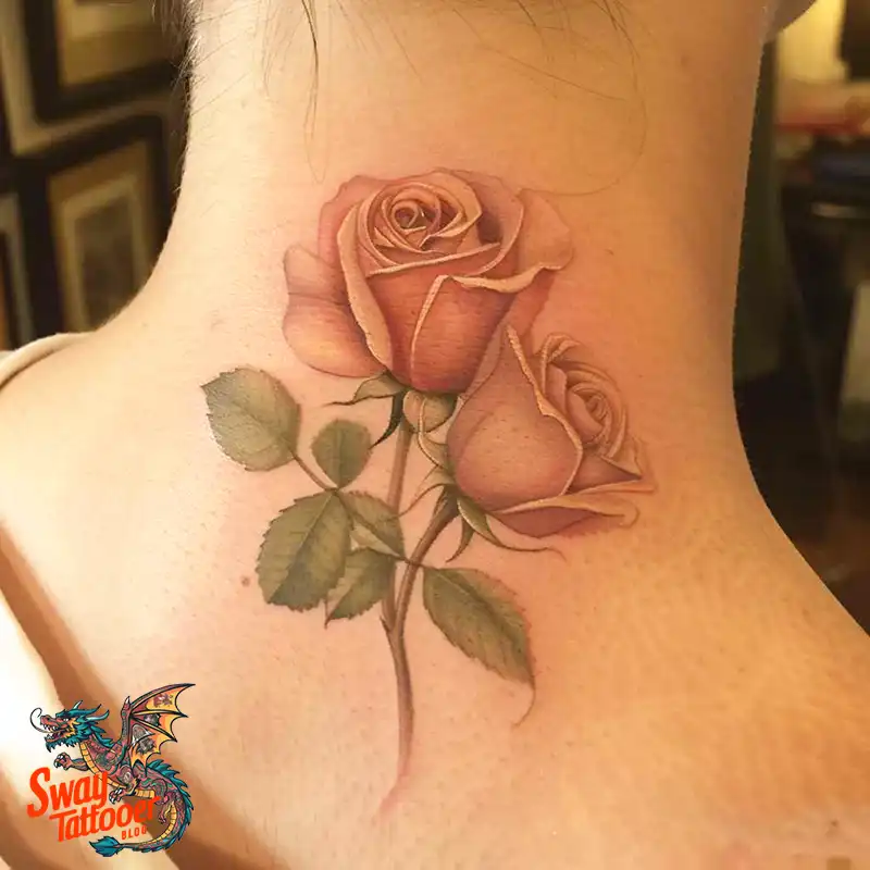 110 Two Roses Tattoo Design Ideas: Symbolism and Beauty 79 two roses tattoo