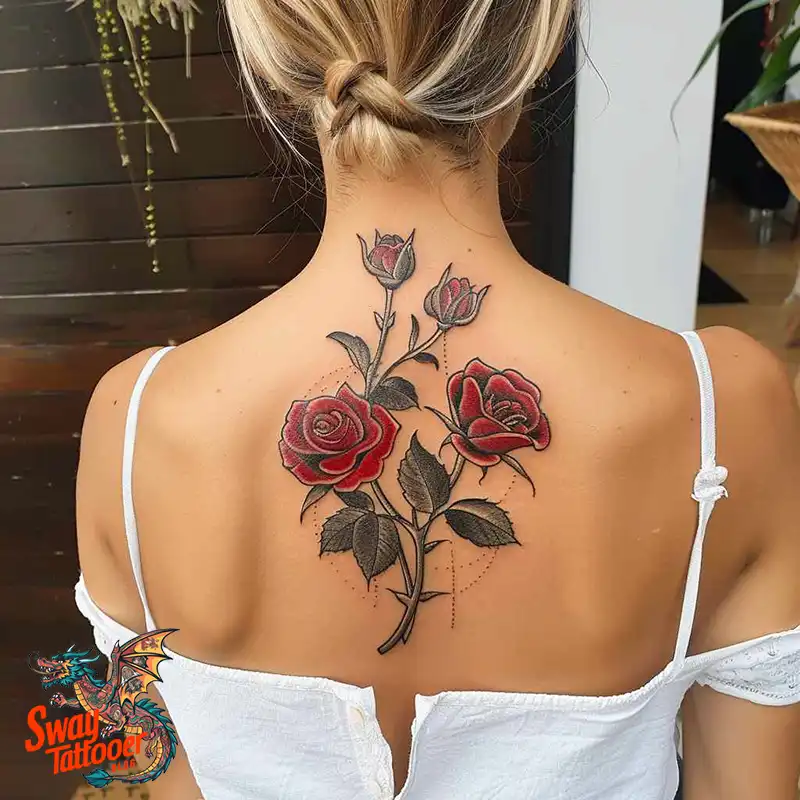 110 Two Roses Tattoo Design Ideas: Symbolism and Beauty 76 two roses tattoo