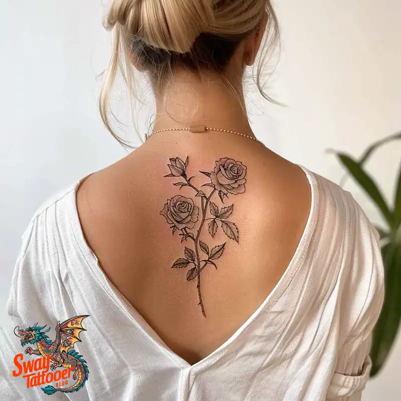 110 Two Roses Tattoo Design Ideas: Symbolism and Beauty 77 two roses tattoo