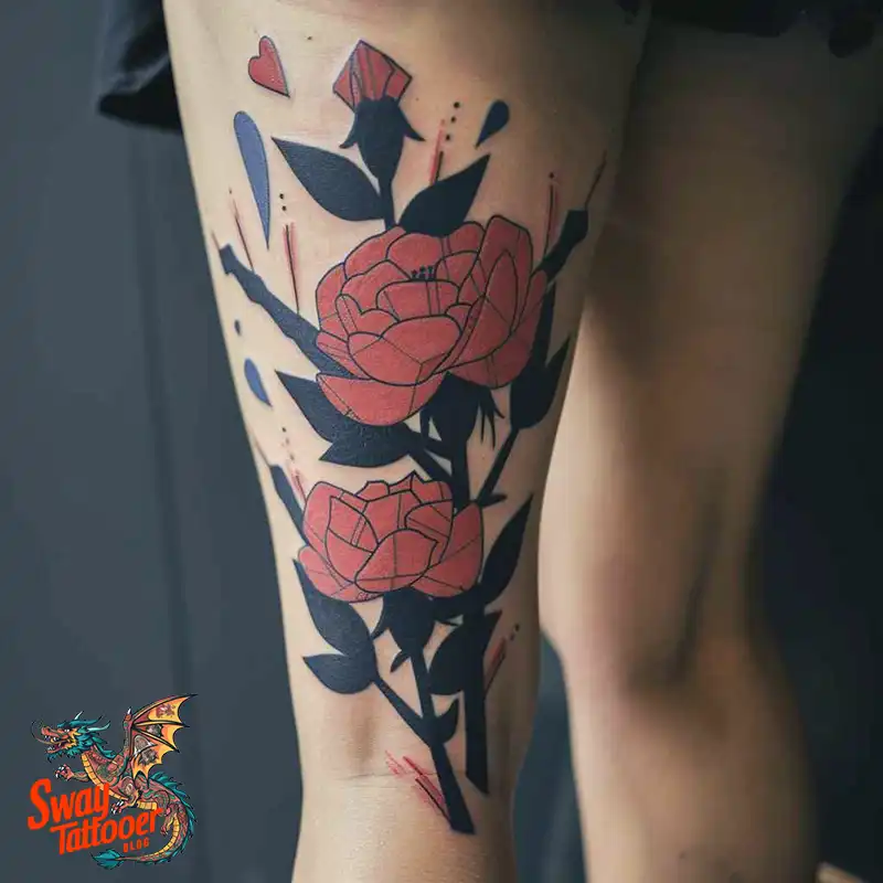 110 Two Roses Tattoo Design Ideas: Symbolism and Beauty 63 two roses tattoo