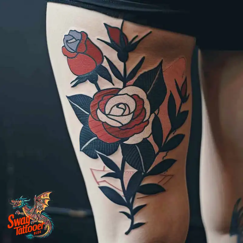 110 Two Roses Tattoo Design Ideas: Symbolism and Beauty 61 two roses tattoo