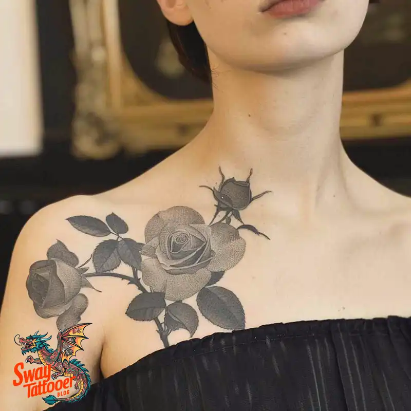 110 Two Roses Tattoo Design Ideas: Symbolism and Beauty 49 2 roses tattoo