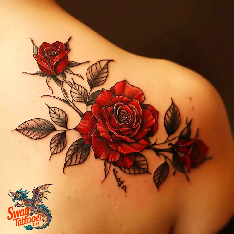 110 Two Roses Tattoo Design Ideas: Symbolism and Beauty 102 two roses tattoo