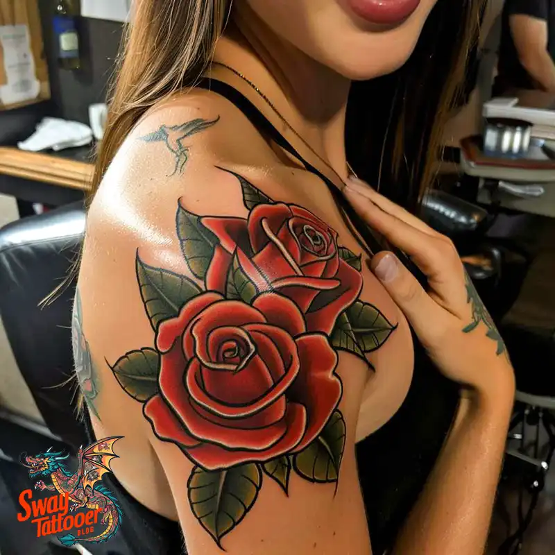 110 Two Roses Tattoo Design Ideas: Symbolism and Beauty 25 2 roses tattoo