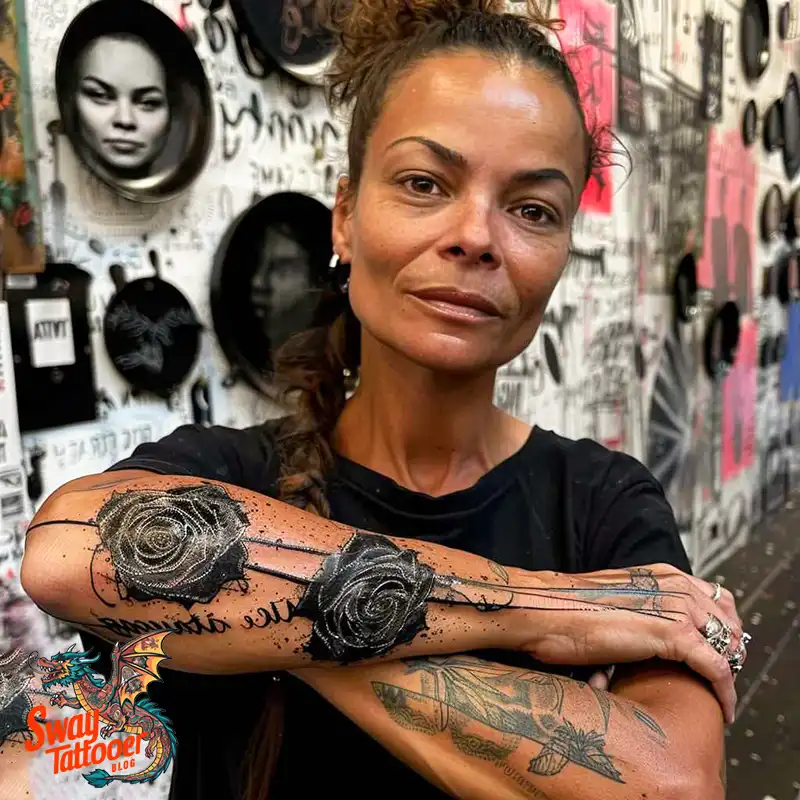 110 Two Roses Tattoo Design Ideas: Symbolism and Beauty 30 2 roses tattoo