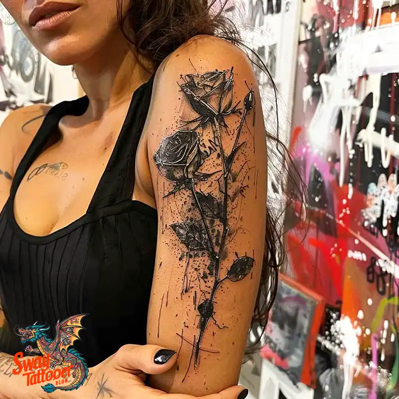 110 Two Roses Tattoo Design Ideas: Symbolism and Beauty 24 2 roses tattoo