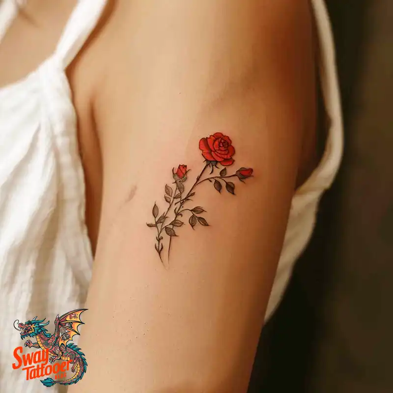 110 Two Roses Tattoo Design Ideas: Symbolism and Beauty 22 2 roses tattoo