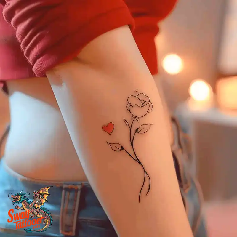 110 Two Roses Tattoo Design Ideas: Symbolism and Beauty 18 2 roses tattoo
