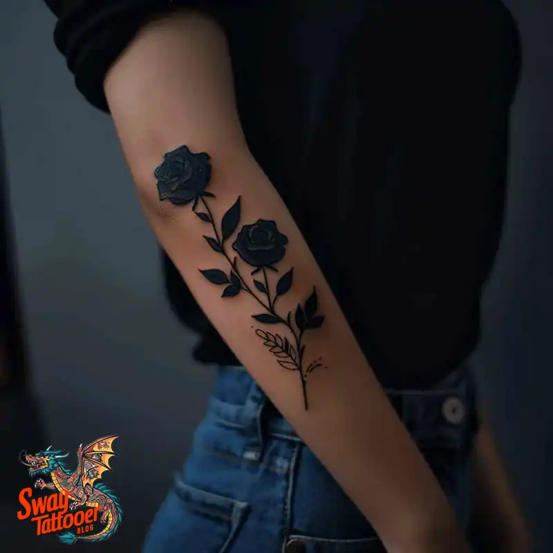 110 Two Roses Tattoo Design Ideas: Symbolism and Beauty 17 2 roses tattoo