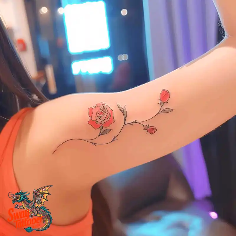 110 Two Roses Tattoo Design Ideas: Symbolism and Beauty 15 2 roses tattoo