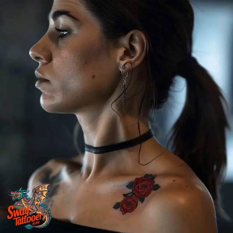 110 Two Roses Tattoo Design Ideas: Symbolism and Beauty 12 2 roses tattoo
