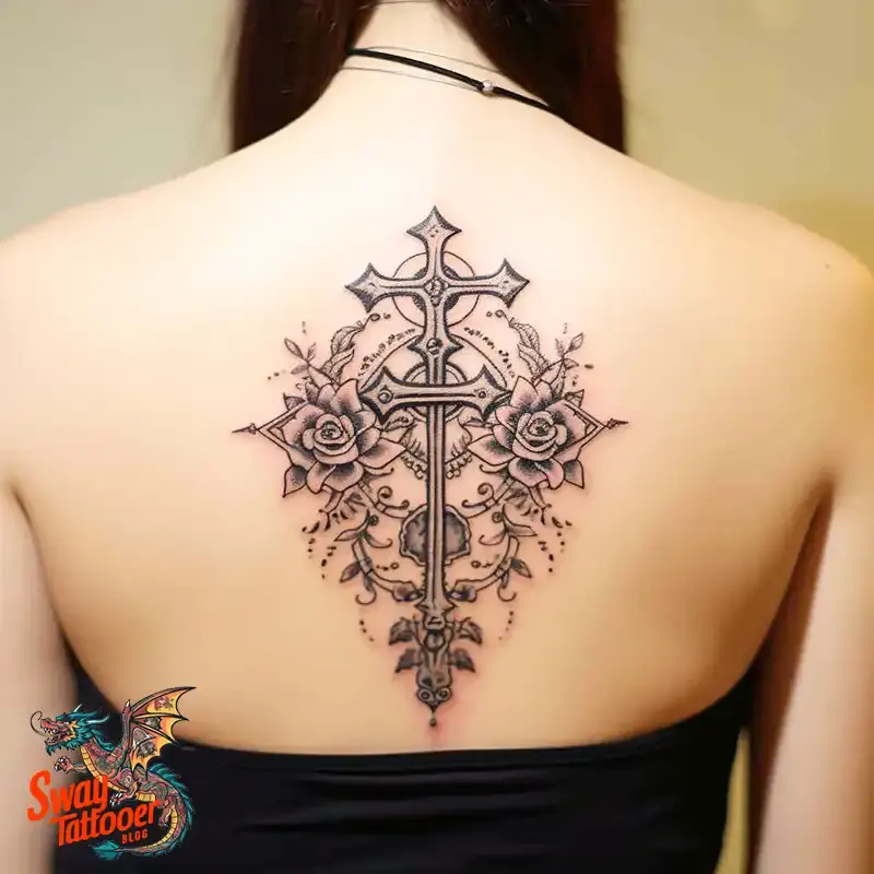 75 Three Crosses Tattoo Design Ideas: Symbolism and Styles 20 3 cross tattoo