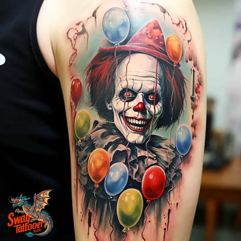 50 Stephen King's IT Tattoo Design Ideas: Your Inner Pennywise 11 Stephen King's IT Tattoo
