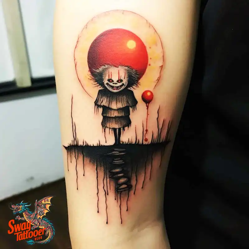50 Stephen King's IT Tattoo Design Ideas: Your Inner Pennywise 8 Stephen King's IT Tattoo