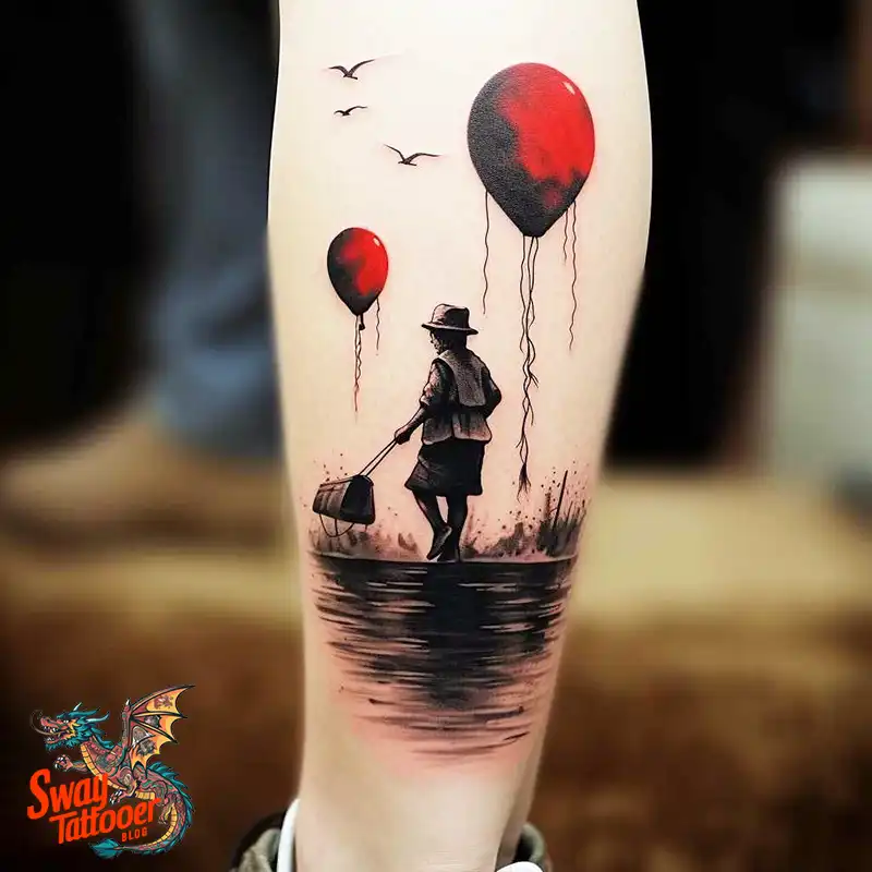 50 Stephen King's IT Tattoo Design Ideas: Your Inner Pennywise 4 Stephen King's IT Tattoo