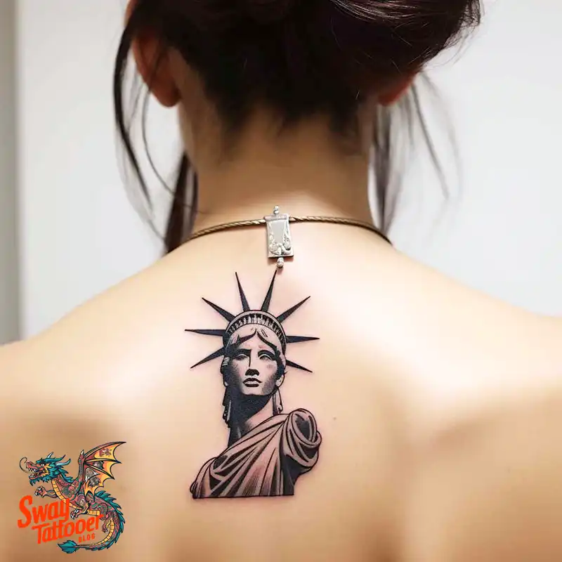 50 Statue of Liberty Tattoo Design Ideas: Iconic Ink 10 statue of liberty tattoo