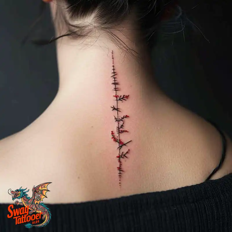 120 Stitches Tattoo Design Ideas: Art of Self-Expression 17 stitches tattoo