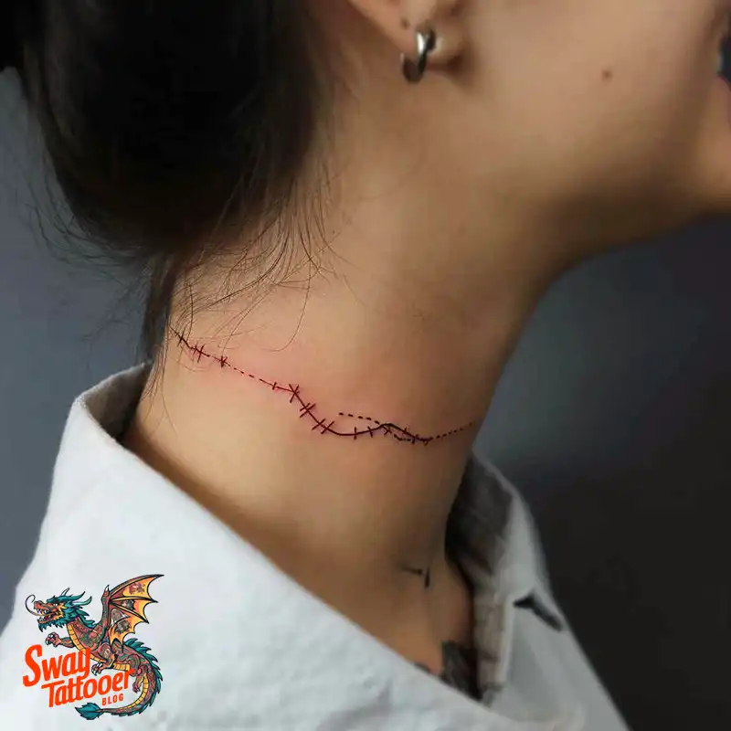 120 Stitches Tattoo Design Ideas: Art of Self-Expression 15 stitches tattoo