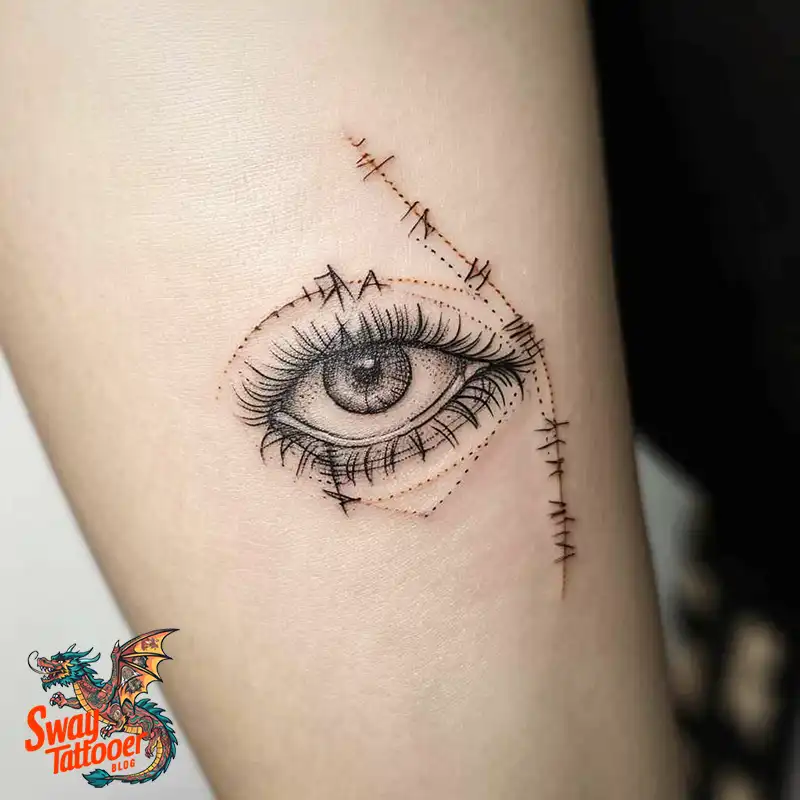 120 Stitches Tattoo Design Ideas: Art of Self-Expression 5 stitches tattoo