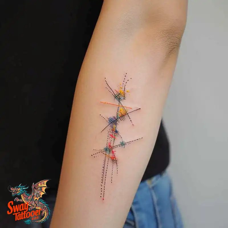120 Stitches Tattoo Design Ideas: Art of Self-Expression 110 stitches tattoo