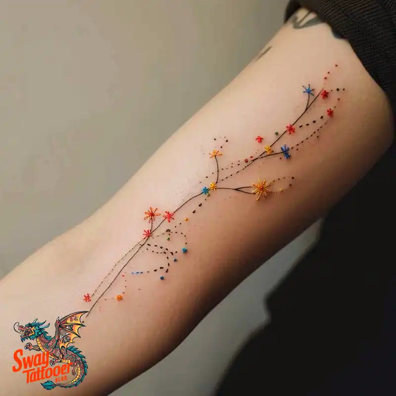 120 Stitches Tattoo Design Ideas: Art of Self-Expression 113 stitches tattoo
