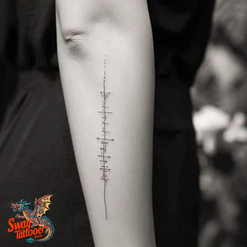 120 Stitches Tattoo Design Ideas: Art of Self-Expression 116 stitches tattoo