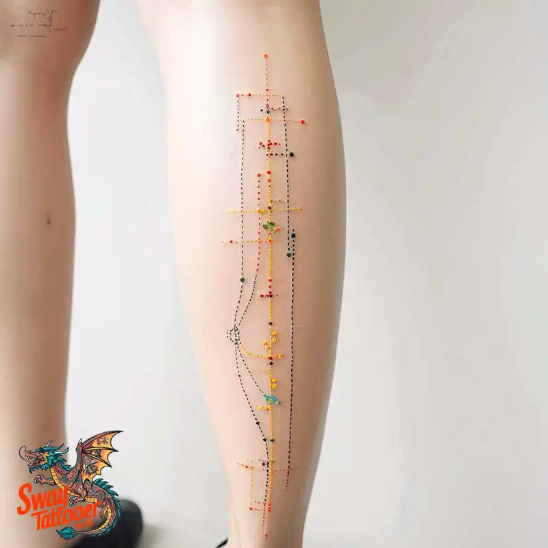120 Stitches Tattoo Design Ideas: Art of Self-Expression 78 stitches tattoo