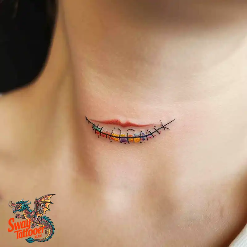 120 Stitches Tattoo Design Ideas: Art of Self-Expression 76 stitches tattoo
