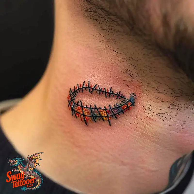 120 Stitches Tattoo Design Ideas: Art of Self-Expression 74 stitches tattoo