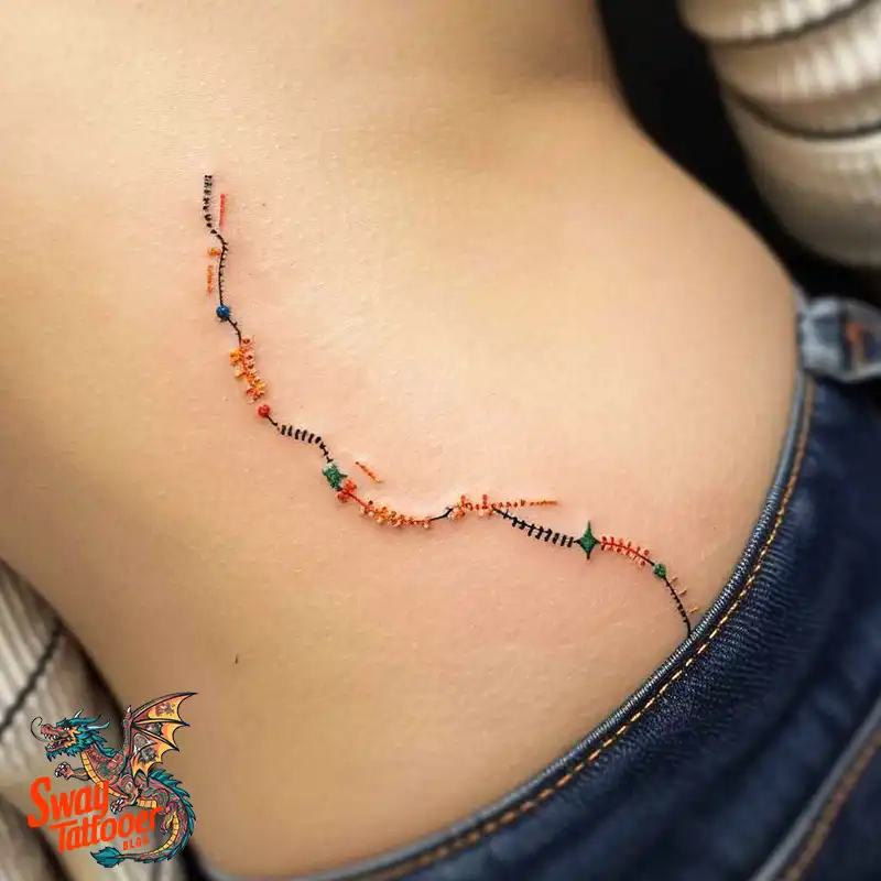 120 Stitches Tattoo Design Ideas: Art of Self-Expression 65 stitches tattoo