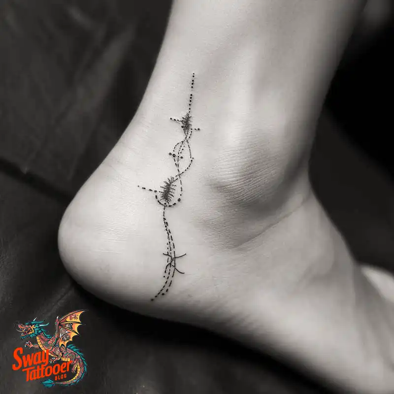 120 Stitches Tattoo Design Ideas: Art of Self-Expression 64 stitches tattoo
