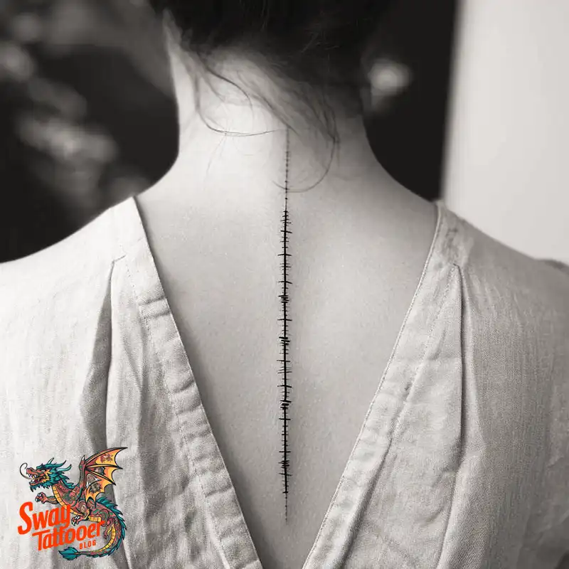 120 Stitches Tattoo Design Ideas: Art of Self-Expression 55 stitches tattoo