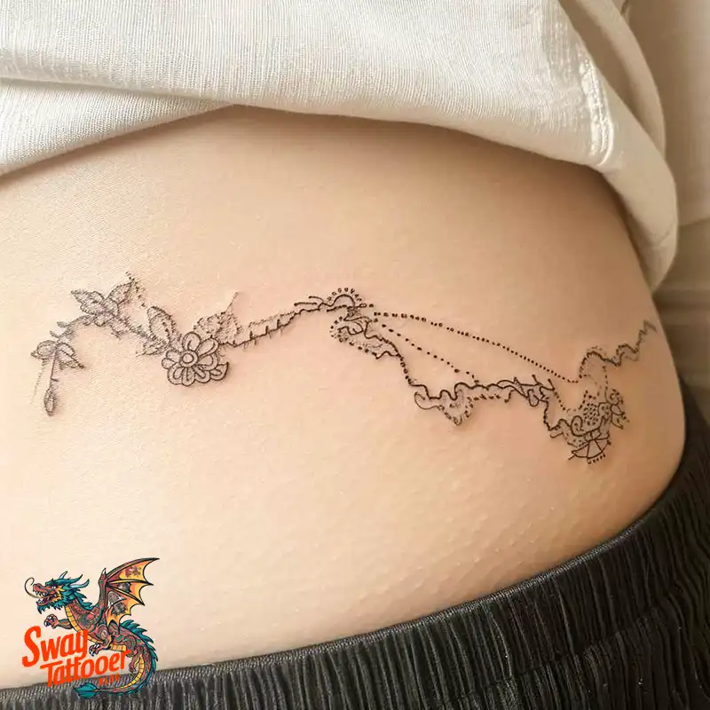 120 Stitches Tattoo Design Ideas: Art of Self-Expression 49 stitches tattoo