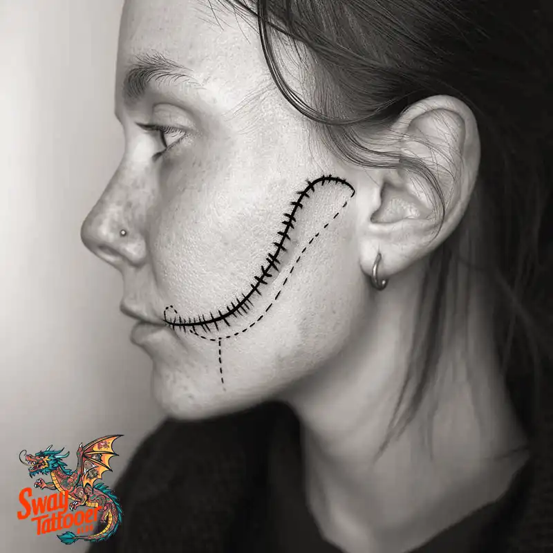 120 Stitches Tattoo Design Ideas: Art of Self-Expression 48 stitches tattoo