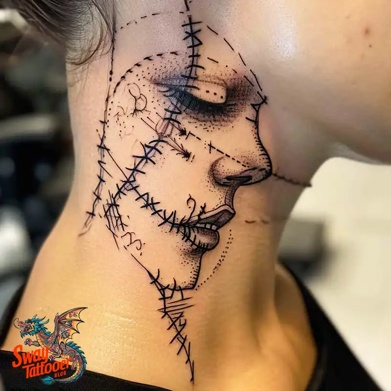 120 Stitches Tattoo Design Ideas: Art of Self-Expression 47 stitches tattoo